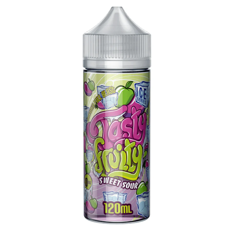 Sweet Sour On Ice 100ml Shortfill E Liquid By Tasty Fruity