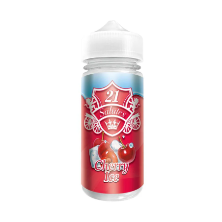 Cherry Ice 100ml Shortfill E-Liquid by 21 Salutes