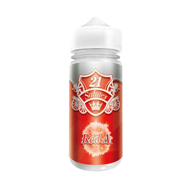 Red A 100ml Shortfill E-Liquid by 21 Salutes