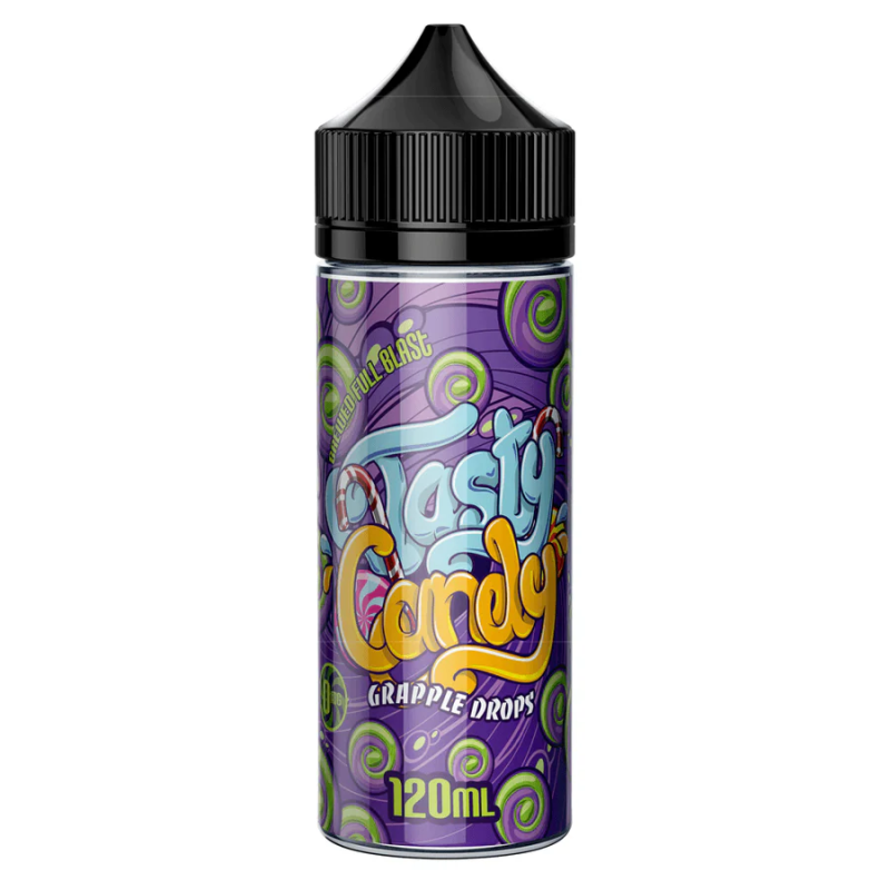 Grapple Drops 100ml Shortfill E Liquid By Tasty Fruity